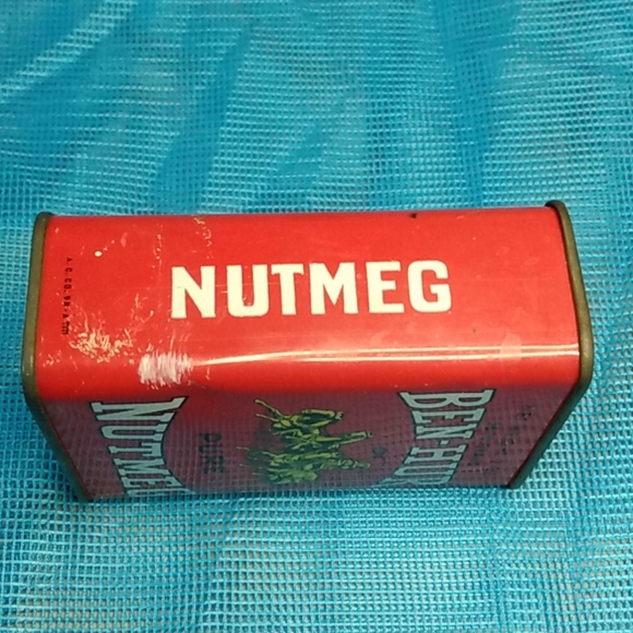 Vintage Ben-Hur Pure Nutmeg Spice Tin - Picture 2 of 7
